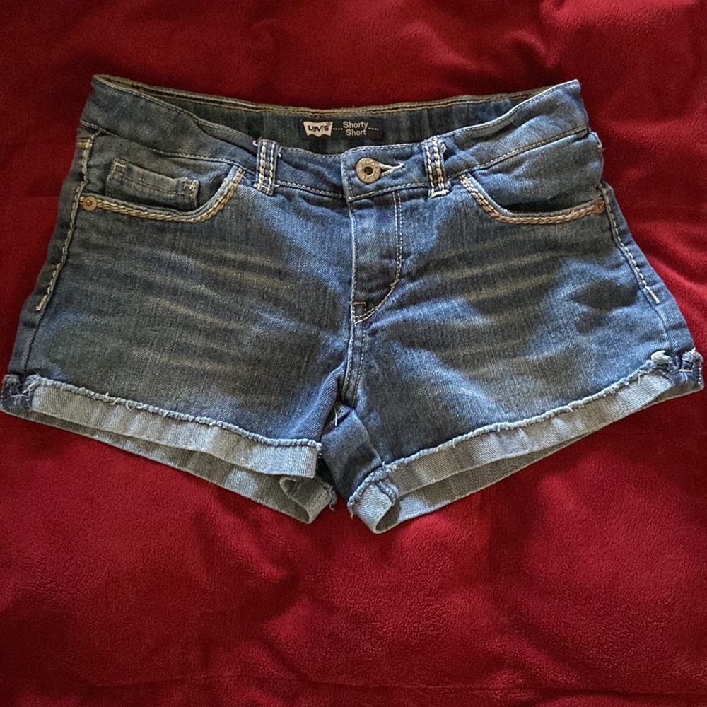Levi’s Girls Shorty Denim Shorts- Excellent Used Condition, size 12